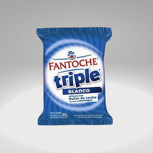 Fantoche Alfajor Triple Sugar Coated with Dulce de Leche