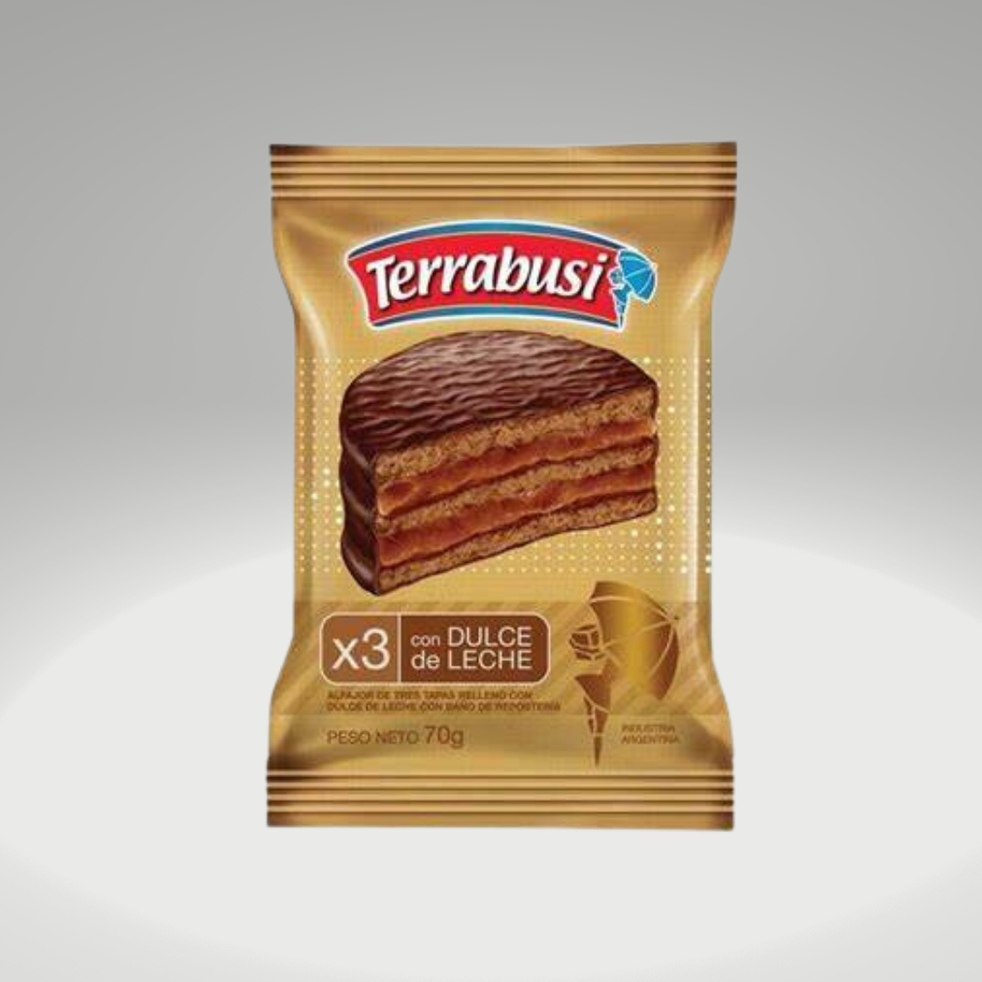 Terrabusi Alfajor  Minicake Triple