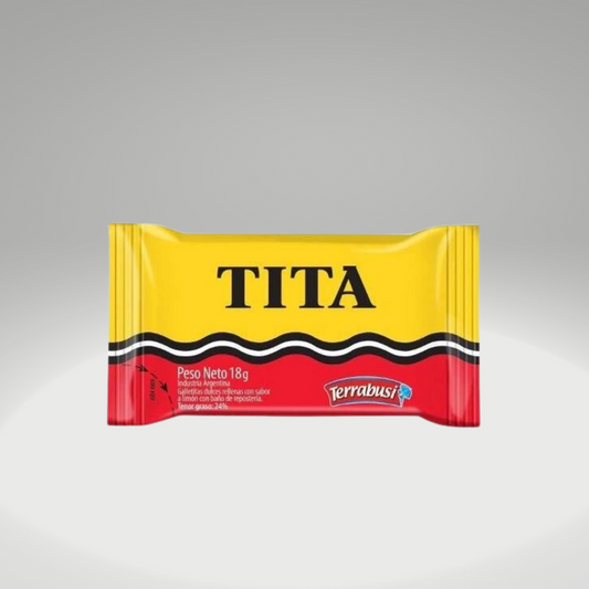 Tita Chocolate Coated Cookie With Lemon Cream Filling