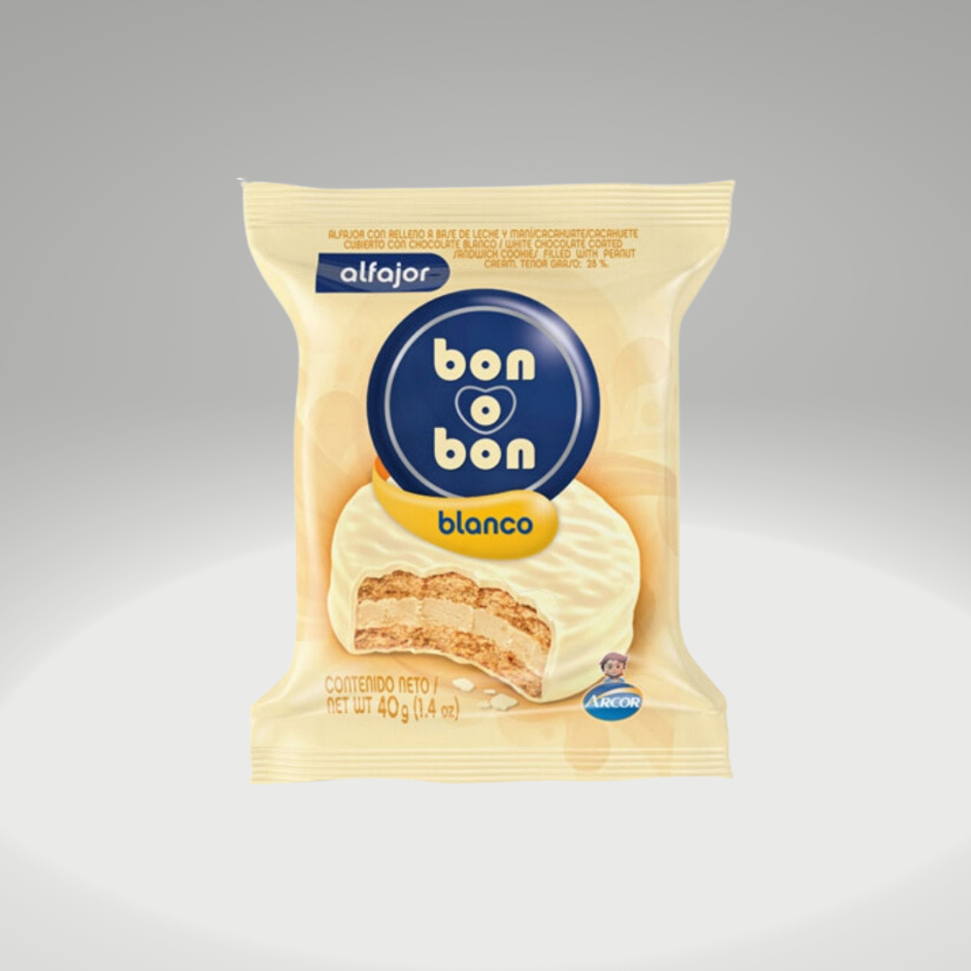 Alfajor Bon o Bon White