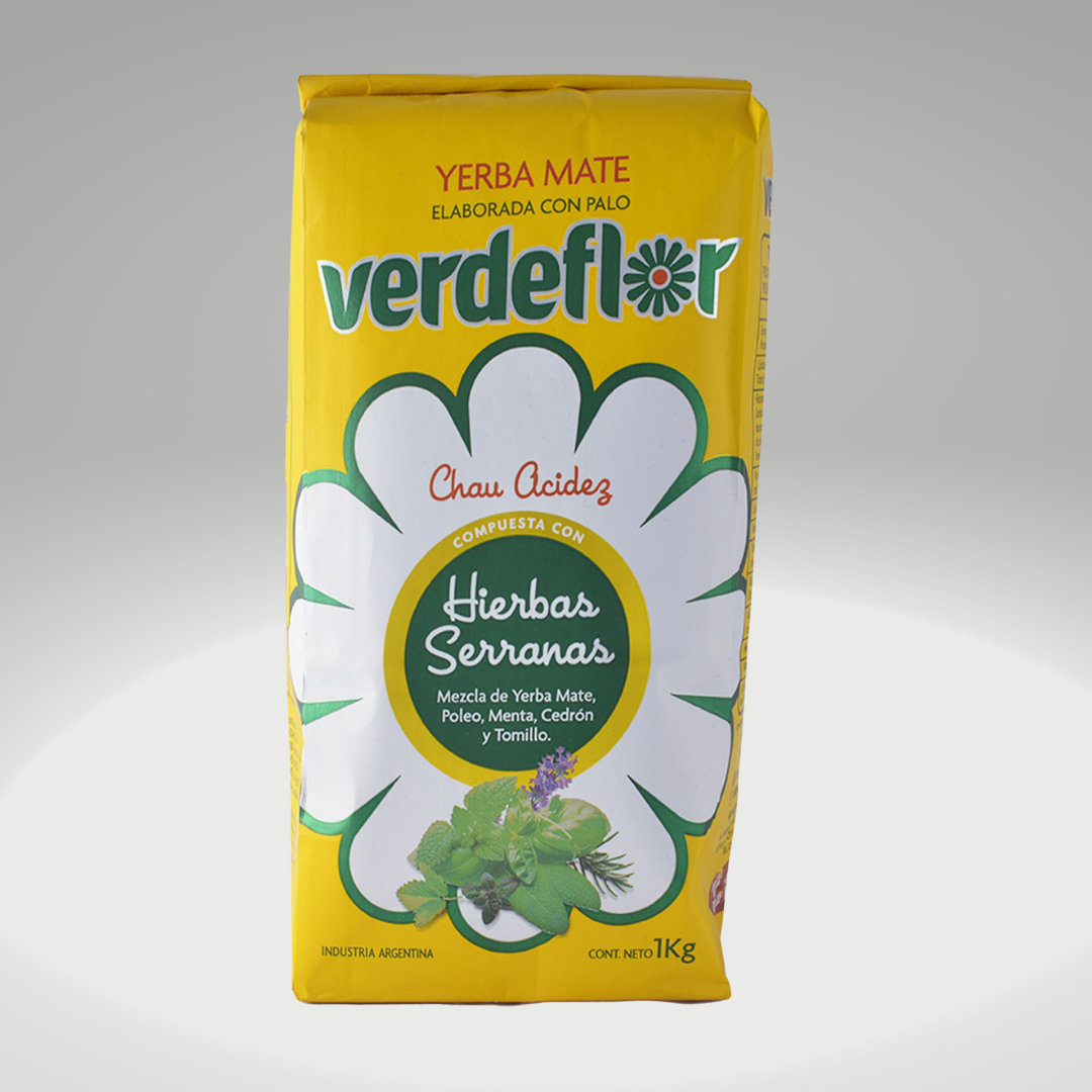 Yerba Verdeflor Hierbas serranas 1kilo