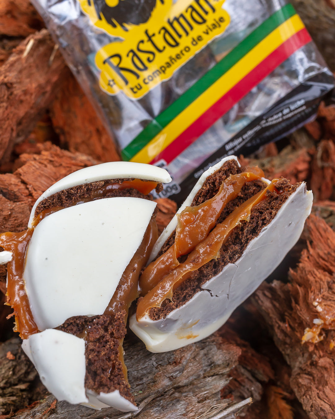 Alfajor Rastaman Bajonero white